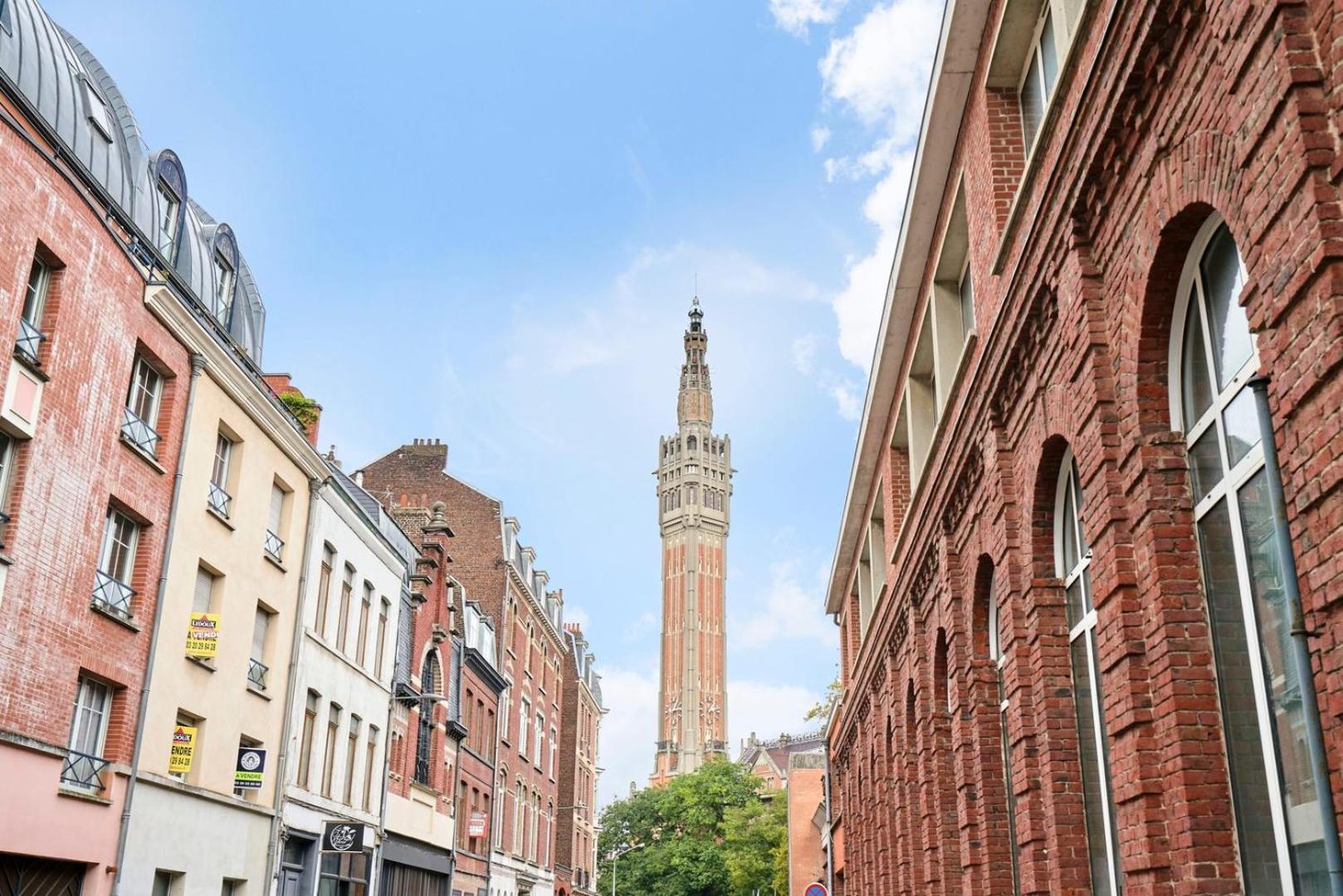 Lille Centre - Superb Bright Apartment Parking Extérieur photo